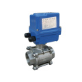 Large output torque industrial-class electric ball valve actuator CTF-002 SS304/316 AC220V/AC80V for industrial